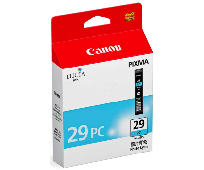 Tusz CANON Tusz PGI-29PC Cyan 4876B001